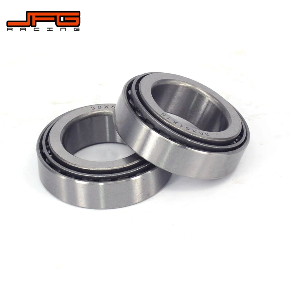 Мотоцикл 2 шт. 30*51*15 MM конические роликовые подшипники для HONDA CR125R 93-07 CR250R 92-07 CRF250R 04-09 CRF250X CRF450R CRF450X