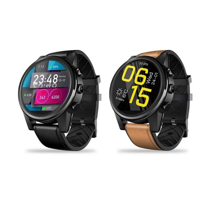 

Zeblaze THOR4 Pro 1.6 inch Android7.1.1 MTK6739 Quad Core 1G+16G Smart Watch with WIFI BT 5.0MP Camera Wristwatch New