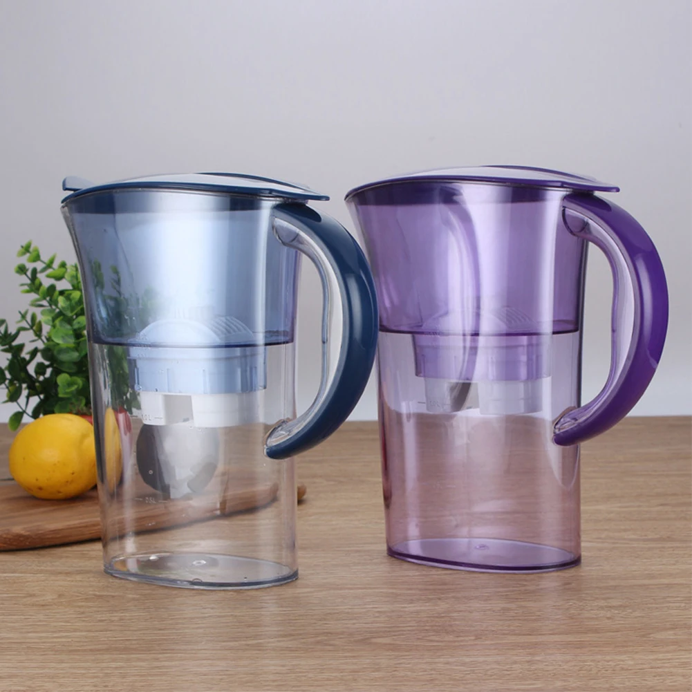 

Water Purification 2.5L Jug Brita Water Filters Purifier Healthy Mineral Water Lonizer Alkaline Filtered Pot Household kitchen