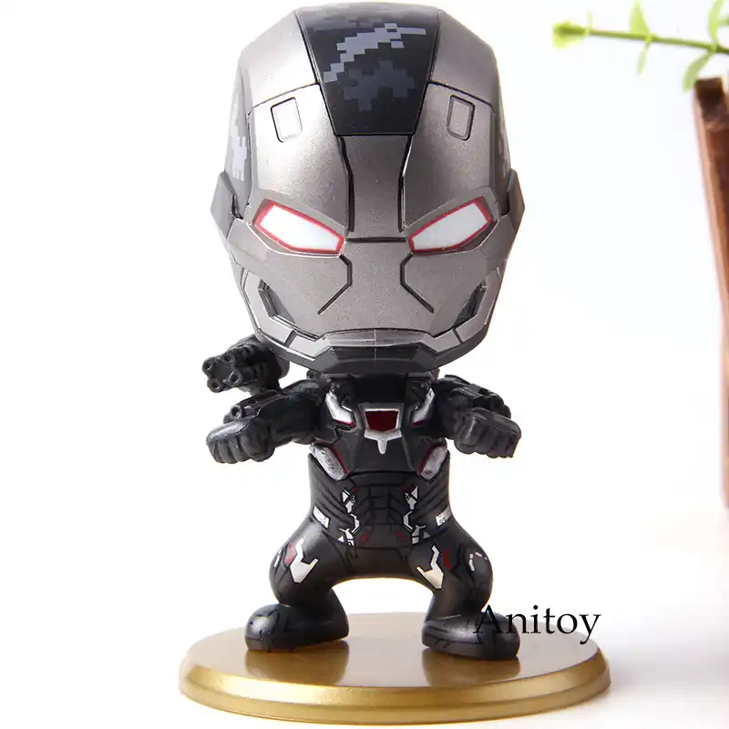 Marvel Avengers Infinity War War Machine Toys Cosbaby Bobble Head Hottoys Action Figure Pvc Collection Model Toy