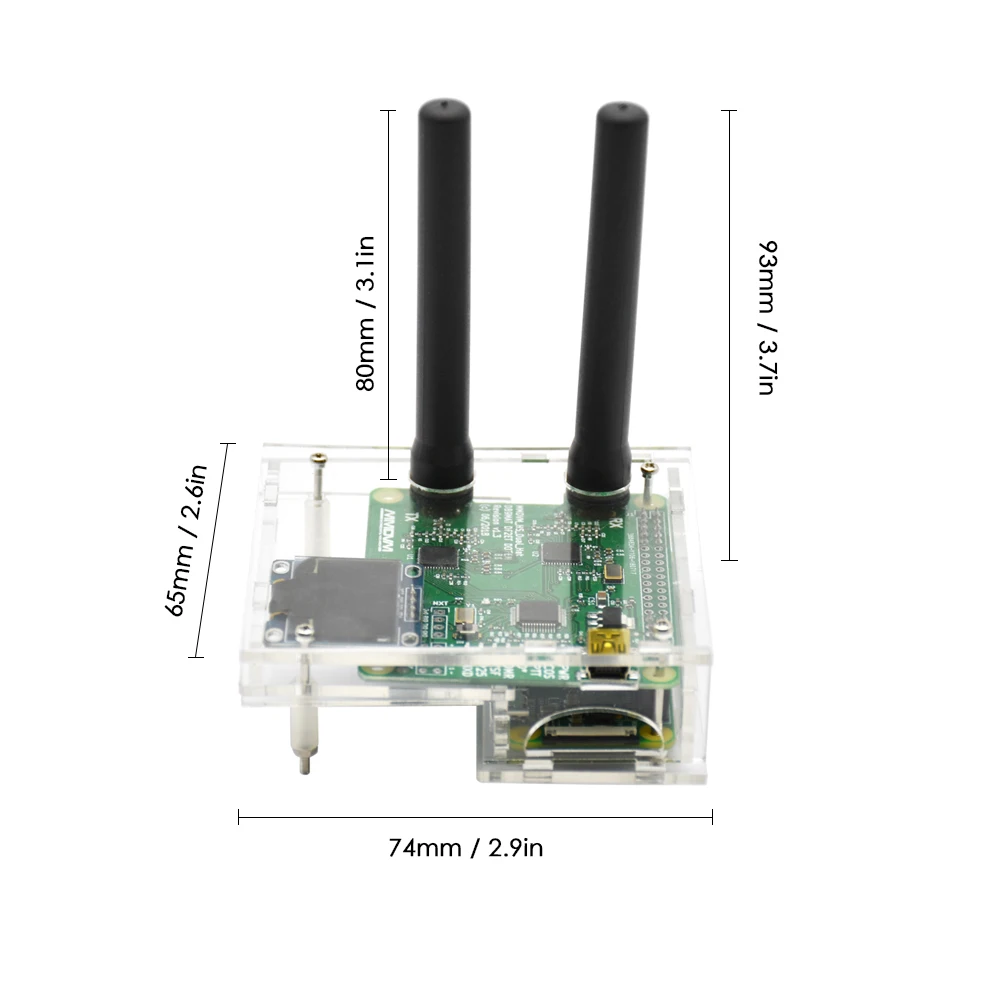 USB связь 2018 дуплекс MMDVM Hotspot модуль Плата расширения RX TX UHF VHF поддержка P25 DMR YSF NXDN