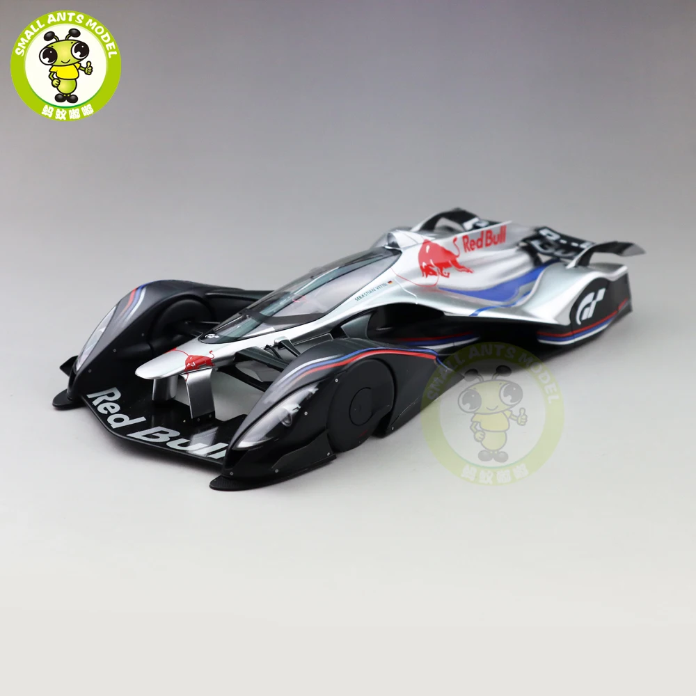 1/18 AUTOART 18117 RED BULL X2014 фанатская машина супер Серебряная модель автомобиля игрушки