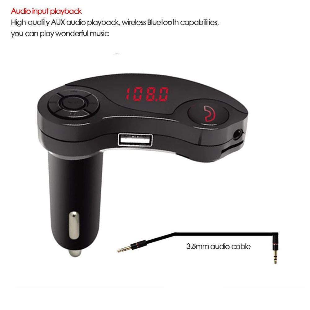 Мини Bluetooth GT86S 2.1A USB Автомобильное зарядное устройство DC 12-24 В fm-передатчик беспроводной Bluetooth Автомобильный MP3 музыкальный плеер