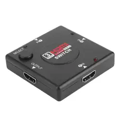 VODOOL HDMI Splitter 3 Порты и разъёмы концентратор Box 1080P HD 1,4 автоматический переключатель 3 в 1 из Switcher для HDTV XBOX360 PS3 проектор