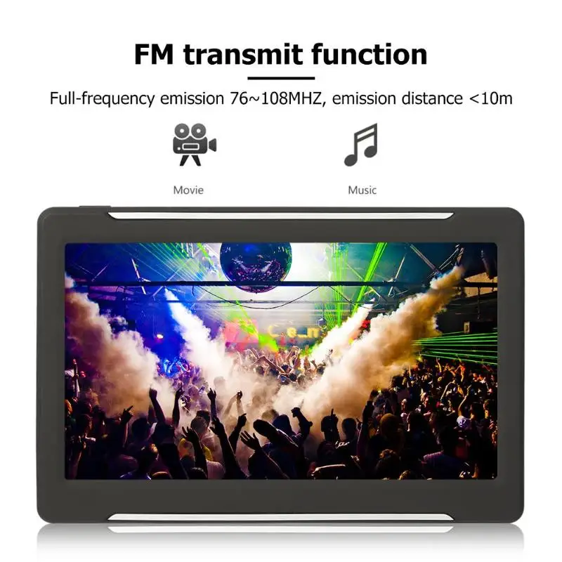 VODOOL T600 Tragbare 7 inch Touchscreen Android 256 MB + 8 GB Auto DVD GPS Multimedia-Player Auto G