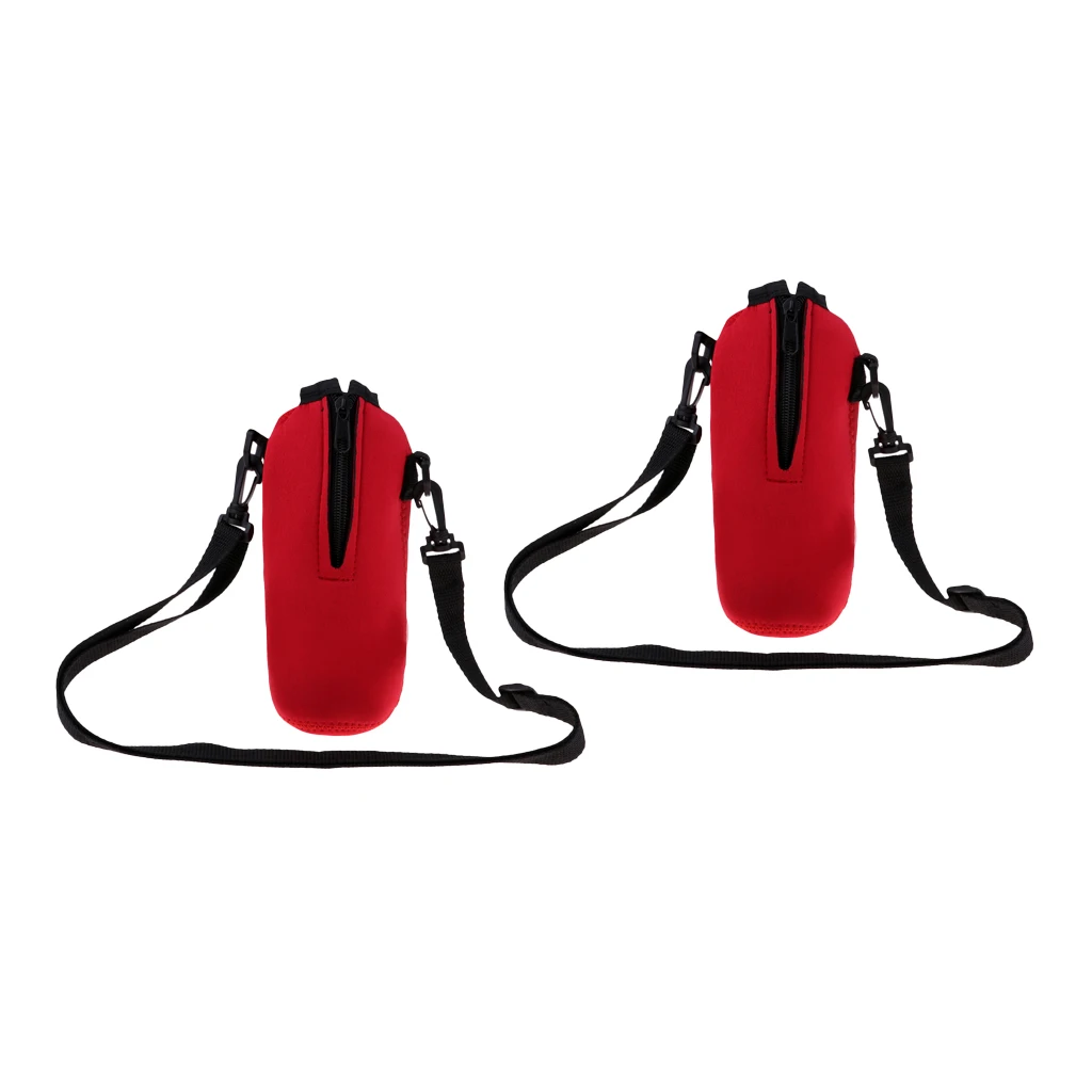 Perfeclansports Store 2pcs спортивная сумка для бутылки воды переноски красная 750