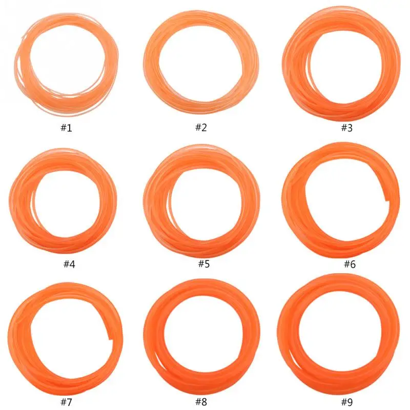 

Orange Smooth Surface PU Polyurethane Round Belt for Drive Transmission