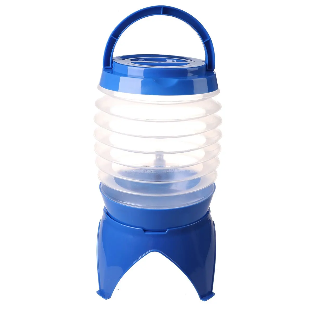 

DSGS Outdoor camping telescopic folding storage bucket multifunctional drinking water bucket large capacity outdoor tools