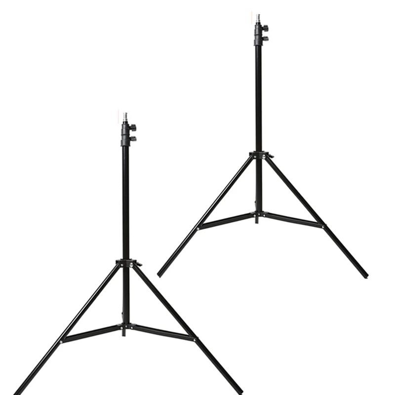  2x Godox 2m Light Stand Tripod for Photo Studio Softbox Video Flash Umbrellas Reflector Lighting Ba