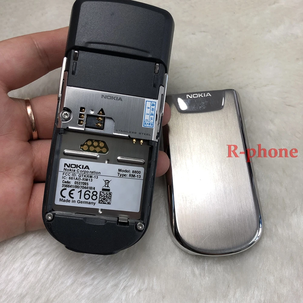 100% Оригинальный разблокированный сотовый телефон NOKIA 8800 Classic Мобильный GSM Tri Bands