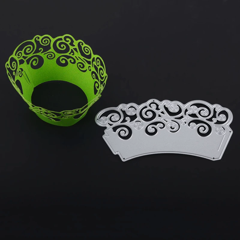 YLCD1576 Flower Cake Lace Metal Cutting Dies For Scrapbooking Stencils DIY Album Cards Decoration Embossing Folder Die Cuts Tool