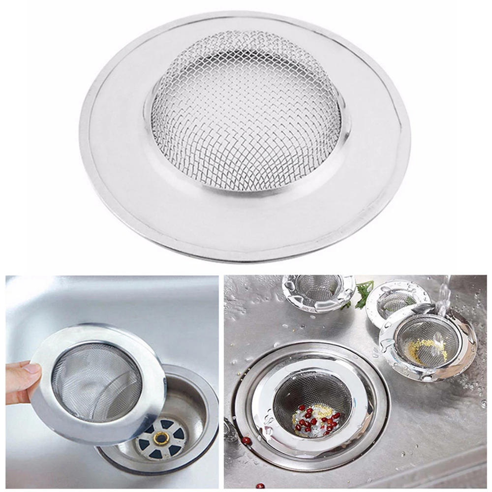 1pc Stainless Steel Kitchen Sink Strainers Filter Drain Hole Colanders Bathroom Cleaning Tool Kitchen Sink Accessories Gadgets 1pc Stainless Steel Kitchen Sink Strainers Filter Drain Hole Colanders Bathroom Cleaning Tool Kitchen Sink Accessories Gadgets