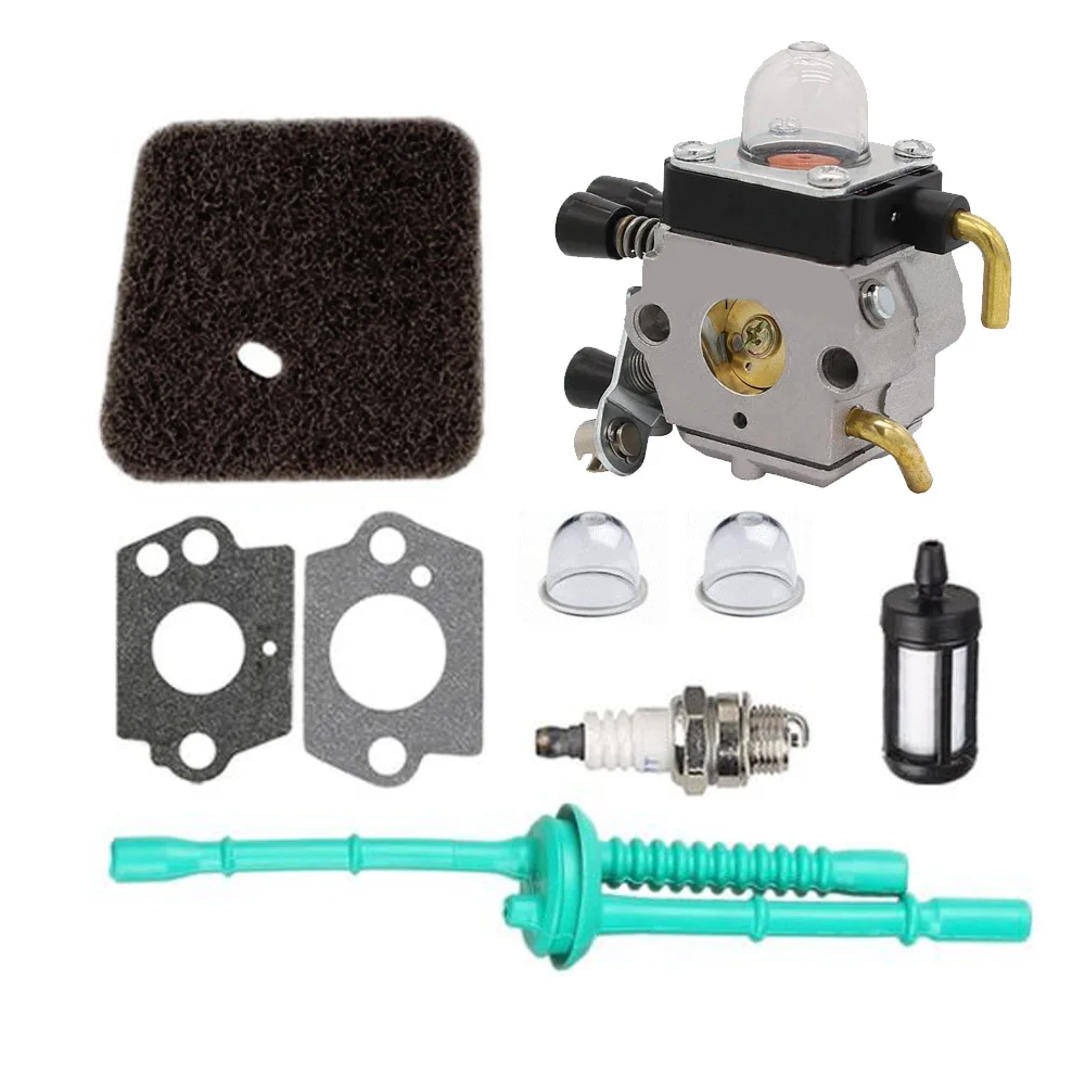 

Carburetor Air Fuel Filter For STIHL TRIMMER FS38 FS45 FS46 FS55 FS55R KM55