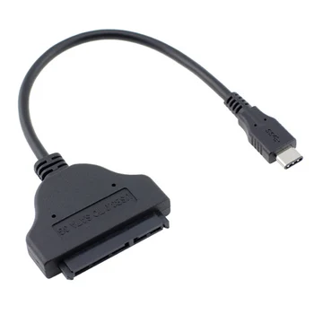 

10pcs/lot Chenyang-cable CY Type C USB 3.1 Male to SATA 22 Pin 2.5" Hard disk driver SSD Adapter Cable for Laptop & Laptop