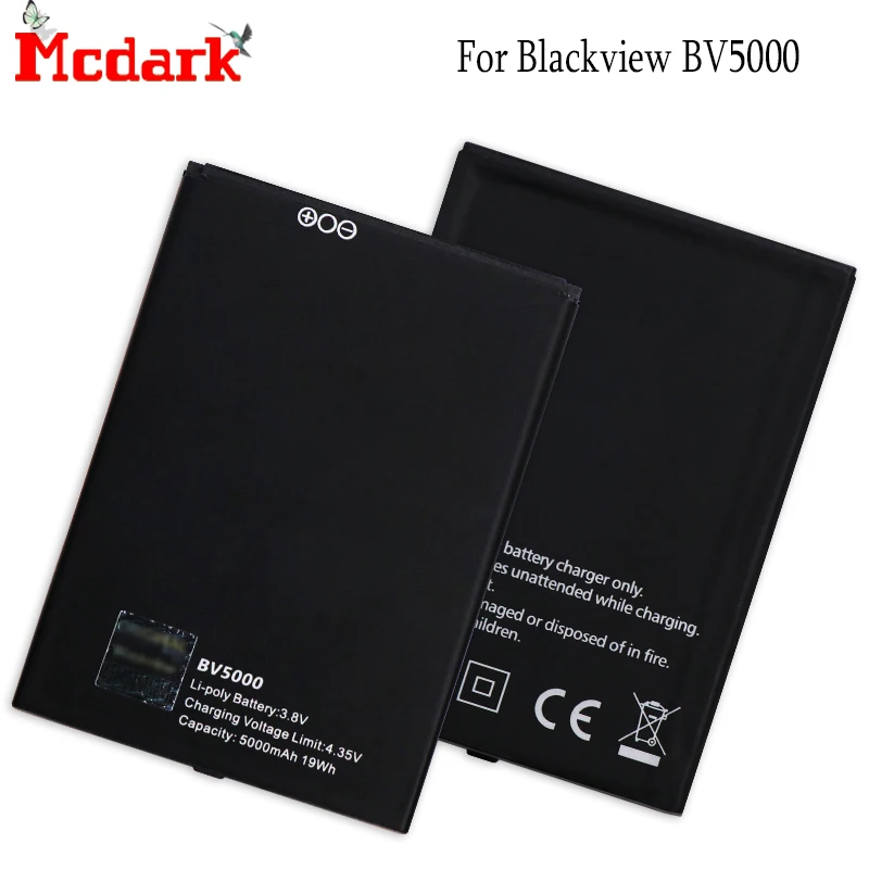 Аккумулятор для Blackview BV5000 аккумуляторная батарея AKKU 5000mAh | Мобильные телефоны и