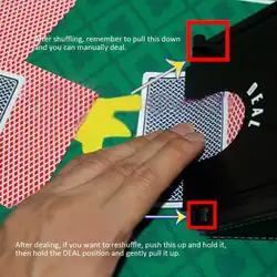 Автоматический мостовой Игры покер Shuffle Дело машина КАРТЫ Shuffler электронный Professional Card Shuffler 2 в 1 батарея работает