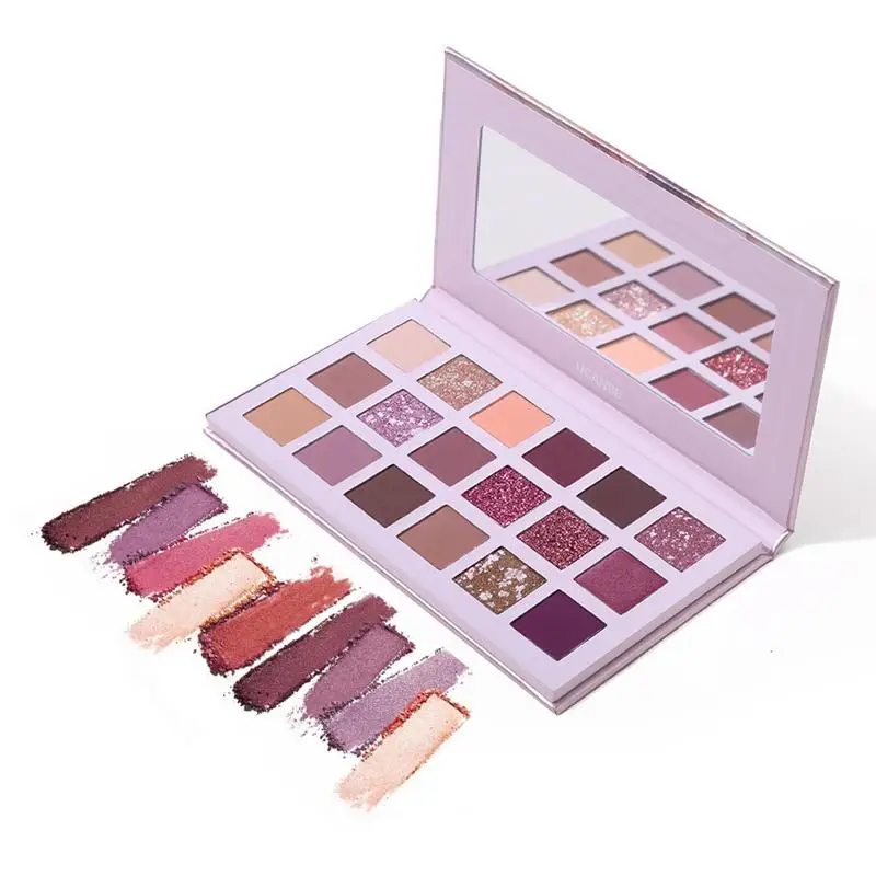 

Eyeshadow Palette Matte Glitter Eyeshadow Palette 18 Color Eye Shadow Powder Makeup Pallete Make Up Cosmetic Tool For Women Girl