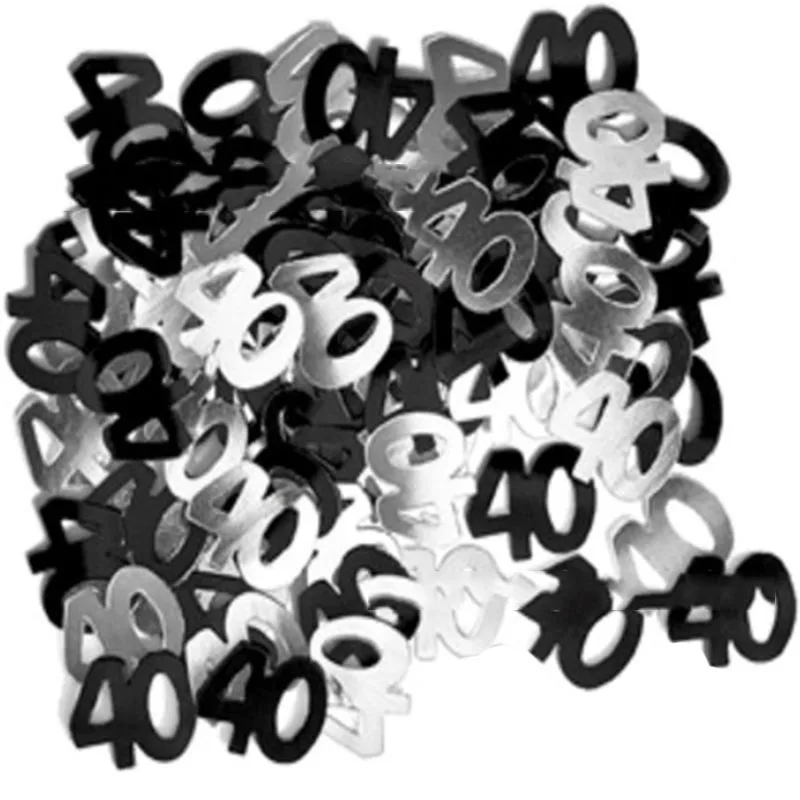 Цифровая конфетти декорация с блестками для дня рождения вечеринки возраст 16 лет