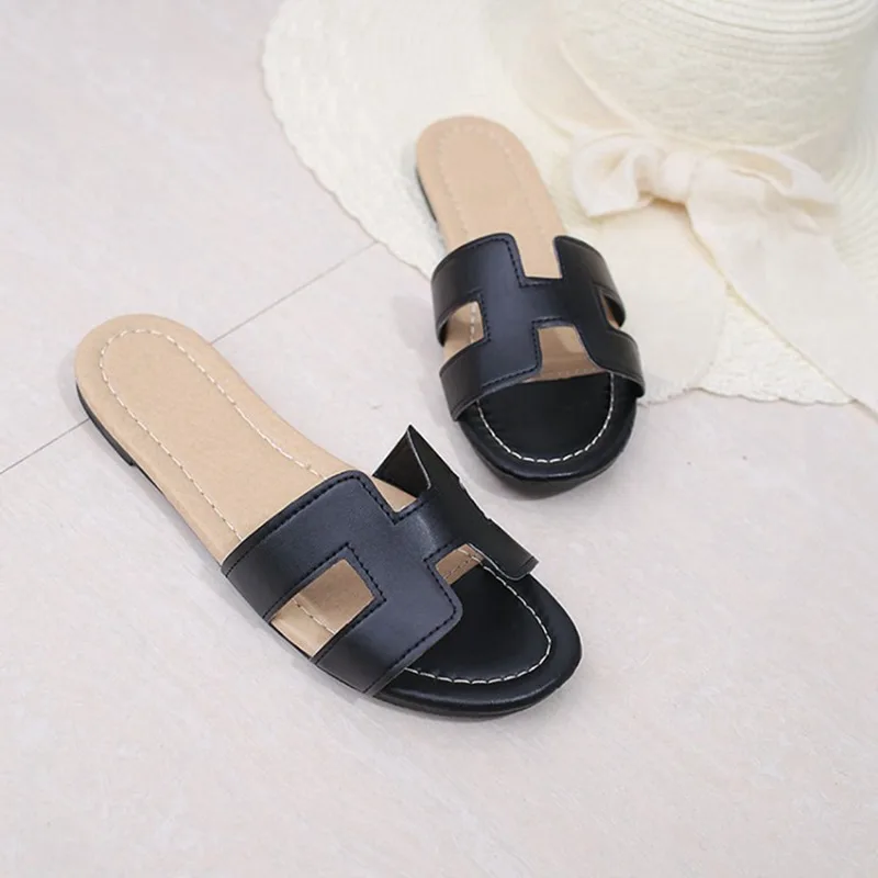 

Women shoes spring summer Fashion maturity loafer espadrilles flat sandal top air non-slip slippers portable wearproof fashion