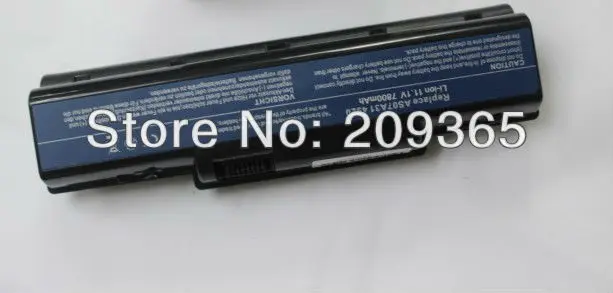 Аккумулятор для ноутбука Acer Aspire 7800 5517 5535 5536 5735 5541 мАч 9 ячеек AS07A31 AS07A32 AS07A41 AS07A42