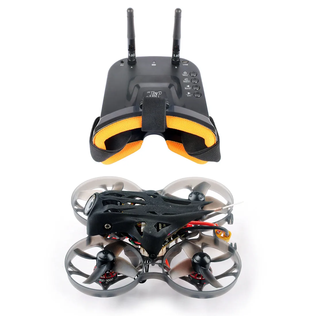 

JMT Mobula7 HD 2-3S 75mm Crazybee F4 Pro BWhoop FPV Racing Drone PNP BNF w/ CADDX Turtle V2 HD FPV Mini Camera FPV Goggles