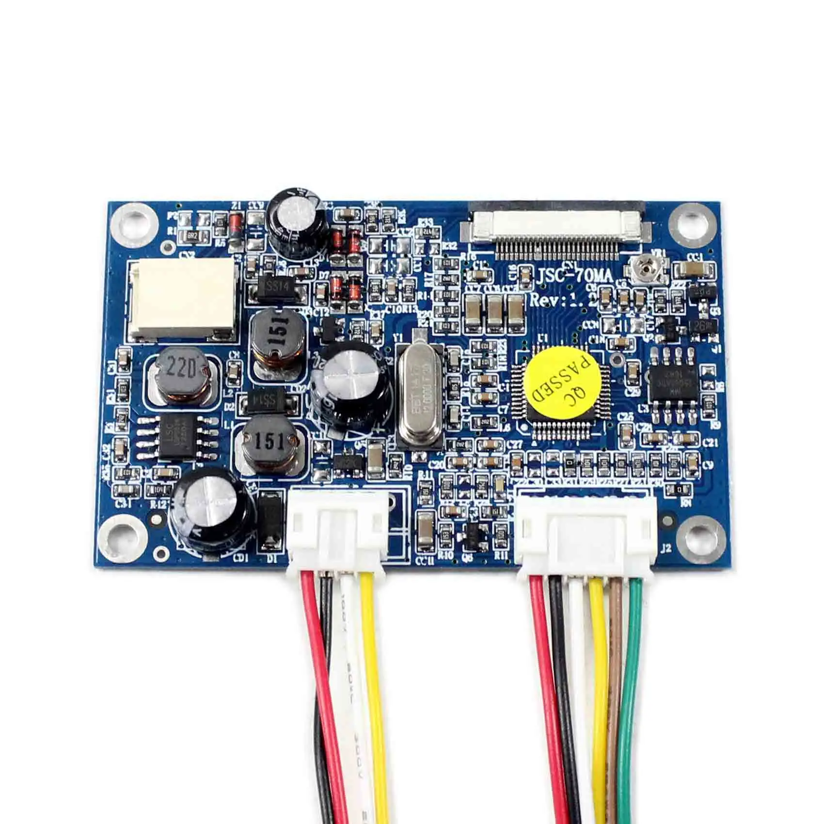 For 7inch LCD Screen CVBS input Controller Board For 26Pin TTL interface LCD Screen HSD070I651 AT070TN07 480x234 Resolution