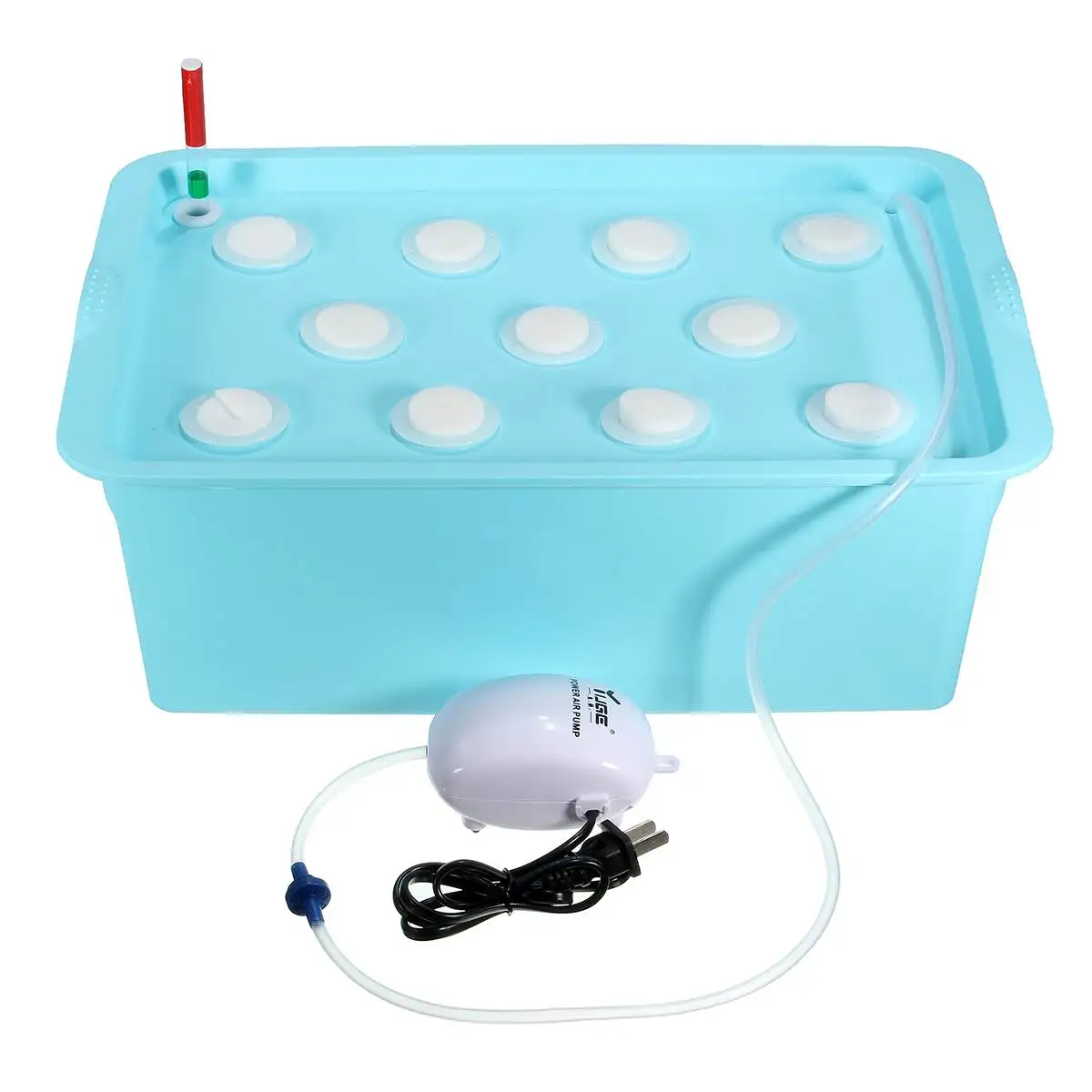 1 Sets 11 Holes Plant Site Hydroponic System Grow Kit Garden Soilless Cultivation Plant Seedling Grow Planters Nursery Pots 1 Sets 11 Holes Plant Site Hydroponic System Grow Kit Garden Soilless Cultivation Plant Seedling Grow Planters Nursery Pots