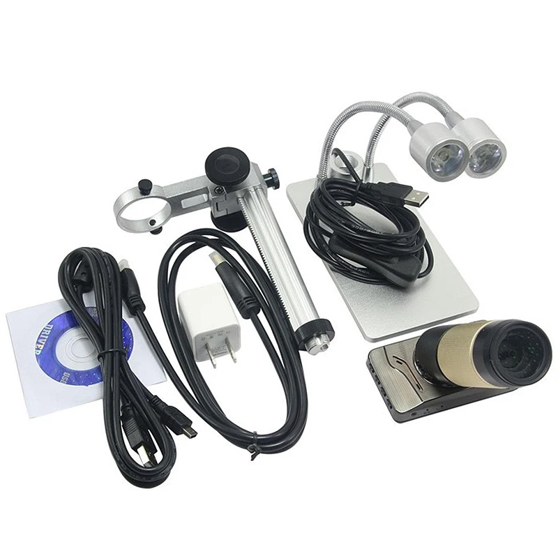 Микроскоп ADSM201 HDMI Full HD USB увеличительное стекло микроскоп на большие расстояния