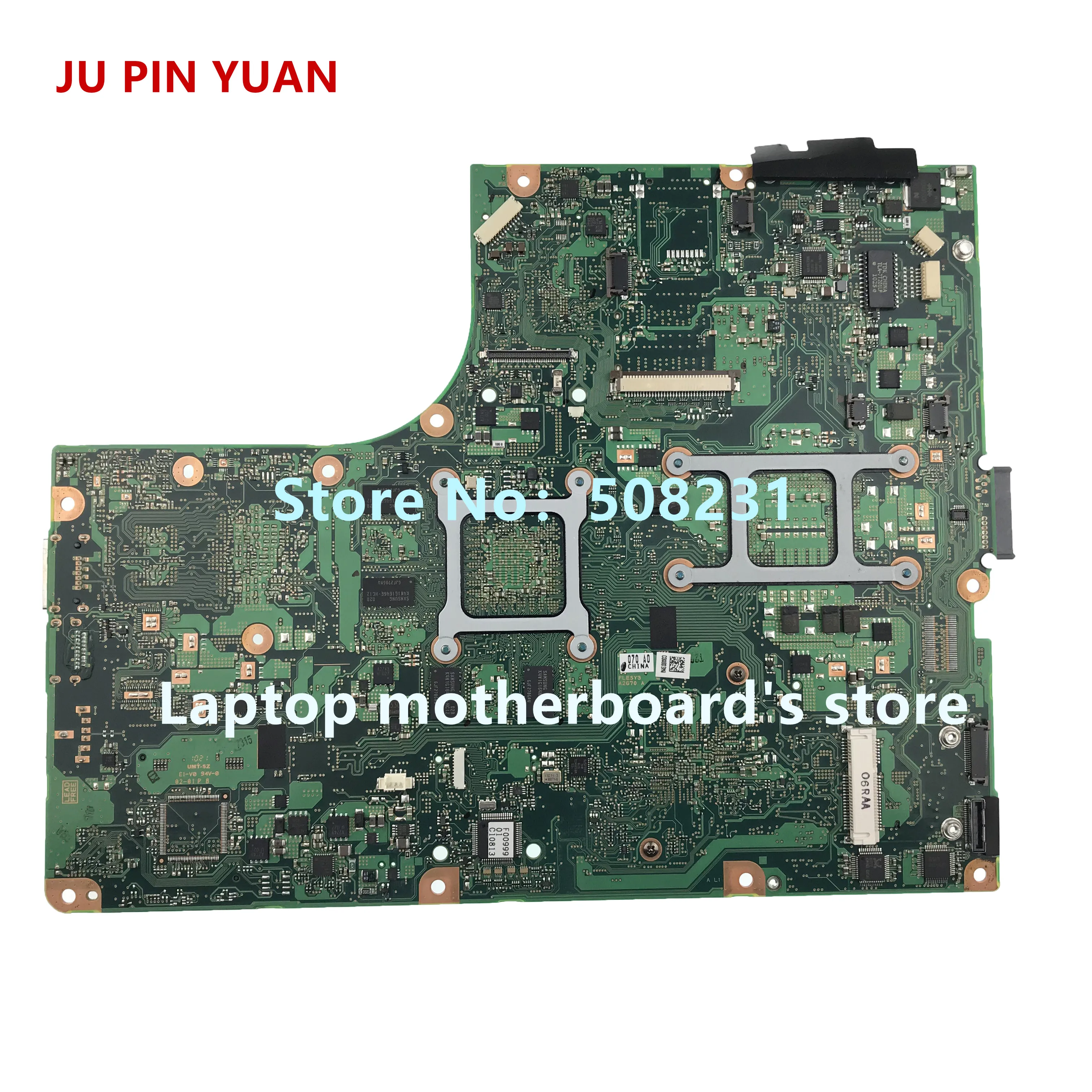 JU PIN YUAN P000536690 para Toshiba Qosmio F60 placa base de computadora portátil FLESY3 A2670 100% probado completamente JU PIN YUAN P000536690 para Toshiba Qosmio F60 placa base de computadora portátil FLESY3 A2670 100% probado completamente