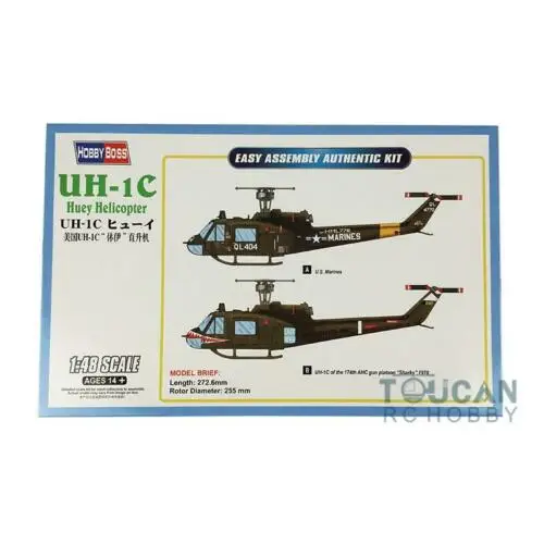Hobby Boss 85803 1/48 США UH-1C Huey модель летательного аппарата | Игрушки и хобби