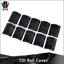 Тактический Softair TDI рельсовый чехол короткий рельсовый прицел 20 мм Охотничьи аксессуары