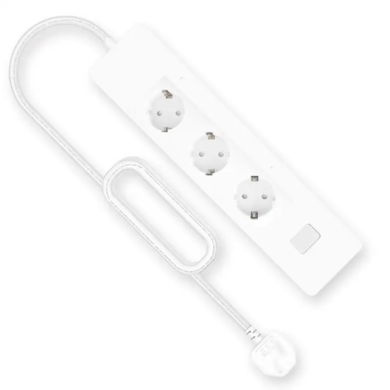Pаспродажа ALLOYSEED Smart Wi Fi мощность полосы ЕС Plug адаптеры 3 розетки 2 порты usb голос управление таймер для Amazon Alexa Google дома IFTTT