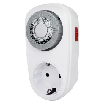

High quality Mini Timer Switch Programmable Mechanical Energy Saver 24 Hours EU/US/UK Plug