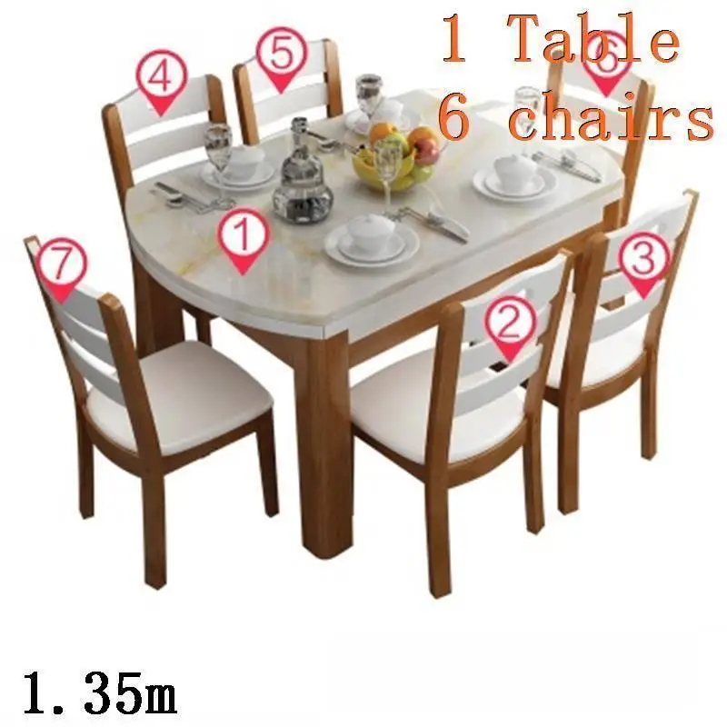 Salle A Manger Moderne Tavolo Da Pranzo Kitchen Redonda Yemek Masasi Retro Wood Tablo Desk De Jantar Mesa Dining Room Table