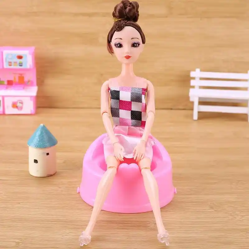 barbie playing house