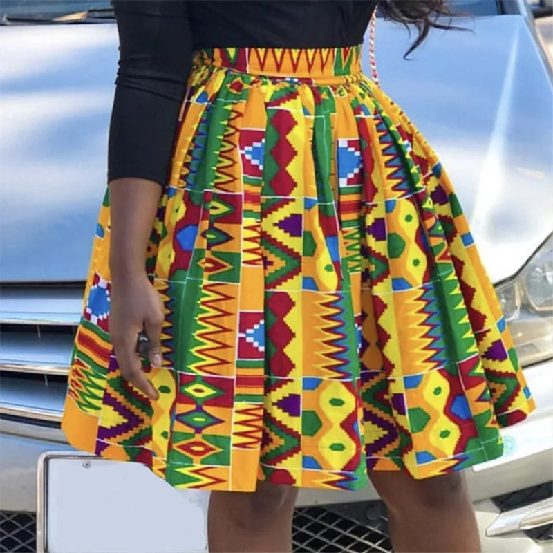 

2019 Fashion Layer Ruffled Skirt Women Red Irregular Pleated Skirt High Waist Zipper Summer Jupe Saias Classy Femme Party Faldas