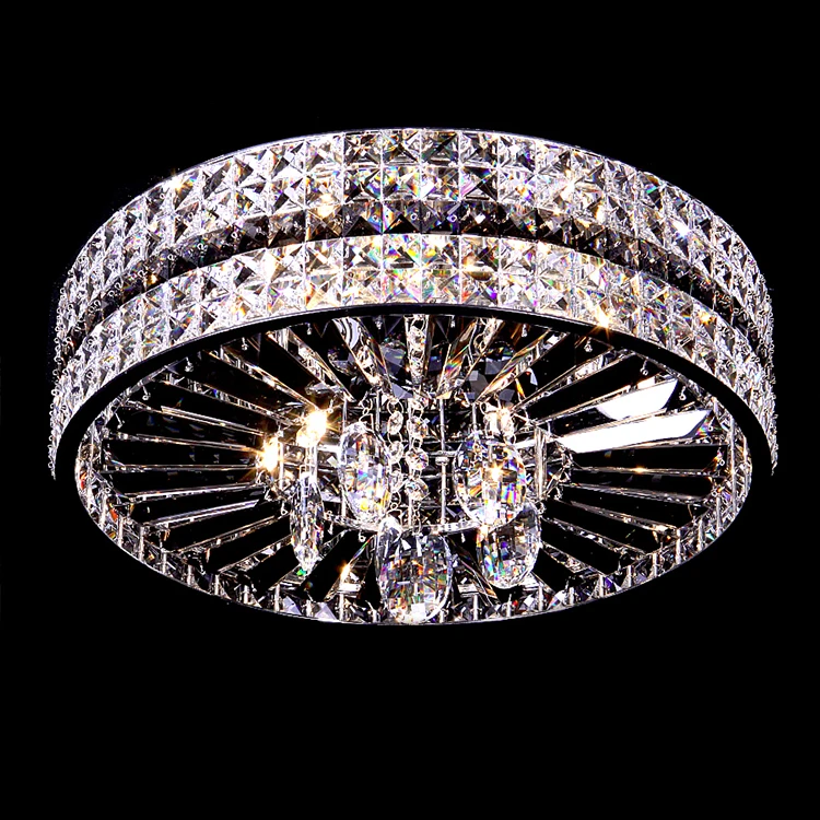 

Laiting Lighting Turkish Ceiling LED Light Sputnik Lamp, Modern Silver Ceiling Lighting Fixture with Crystal Lustre