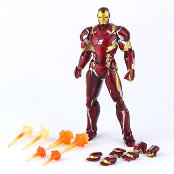 

iron man mark 46 Captain America 3 Civil War doll toys The Avengers marvel shf Super hero puppets