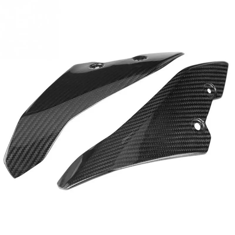 

Motorcycle Carbon Fiber Windscreen Windshield Side Panels Cover for Yamaha MT-10/FZ-10 2016 2017 2018 Black Carbon Fiber Panels