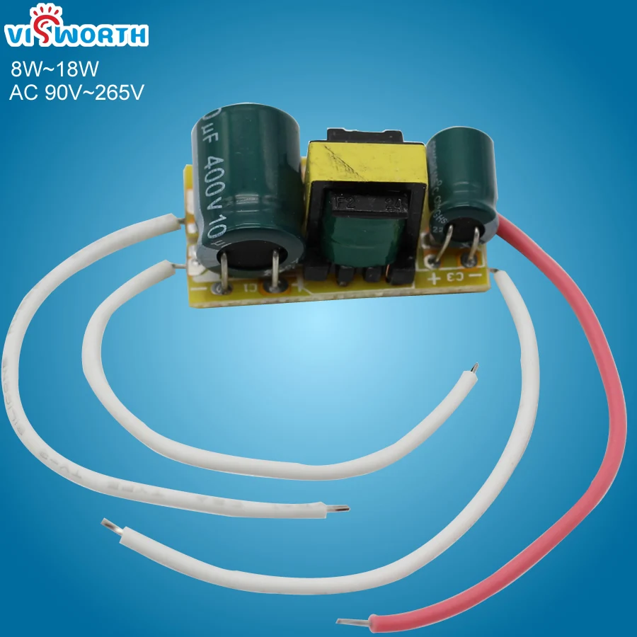 

(10pcs/lot) IC LED Driver Lighting Transformers LED Lamp 5730 Led Light Driver with Wire 180mA~230mA Input AC 85V~265V