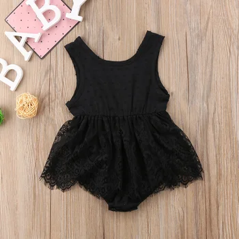 

Fashion Baby Girls Infant Newborn Lace Tutu Bodysuit Summer Clothes 0-18M Baby Clothing Bodysuit Dress