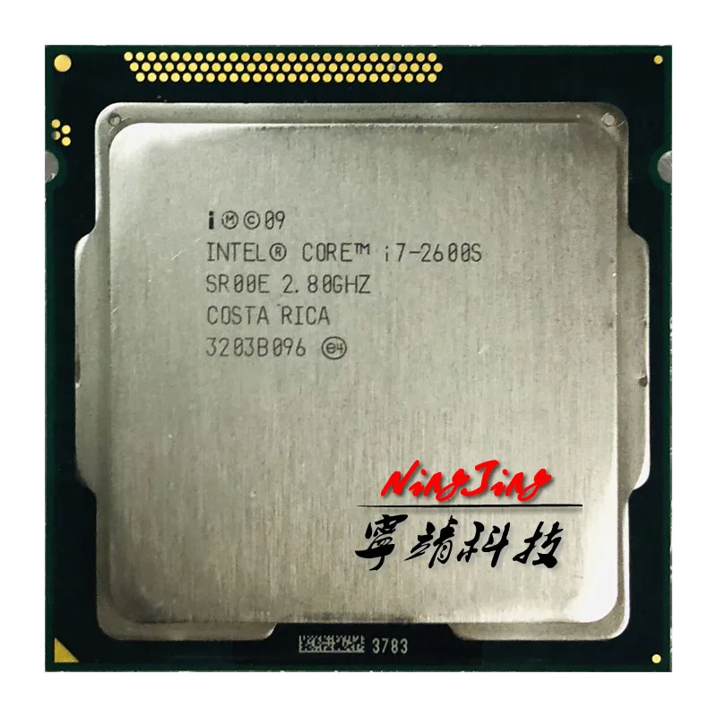 Процессор Intel Core i7-2600S i7 2600 S 2 8 ГГц четырехъядерный Восьмиядерный 65 Вт процессор LGA