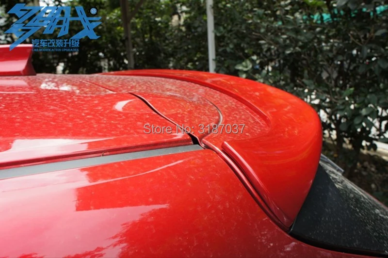 Для хэтчбека Mazda 3 Axela 2014 2015 2016 2017 ABS пластиковая Неокрашенная искусственная крышка