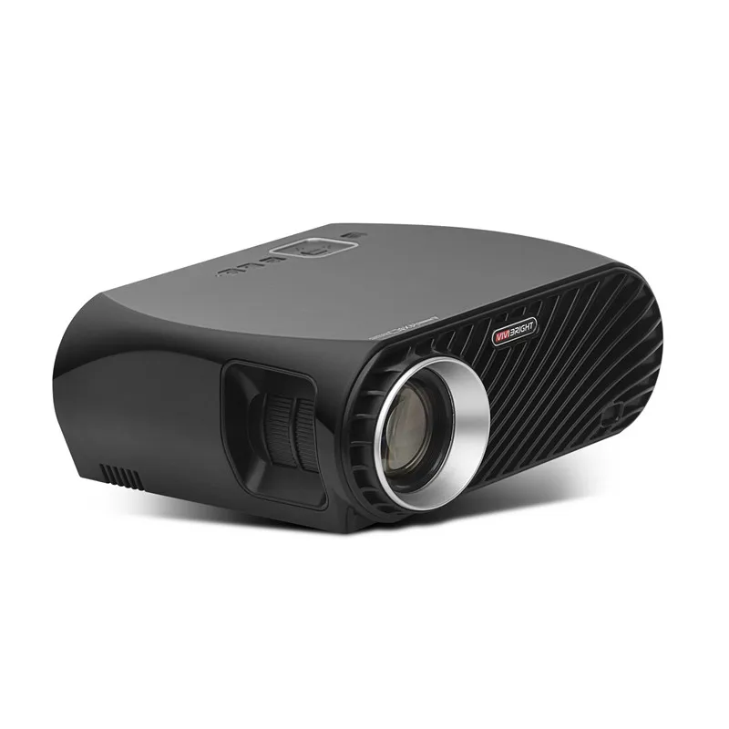 Vivibright GP100 Plus светодиодный ЖК проектор 3500Ansi Lumens HD 1280x800 пикселей 1080P для домашнего
