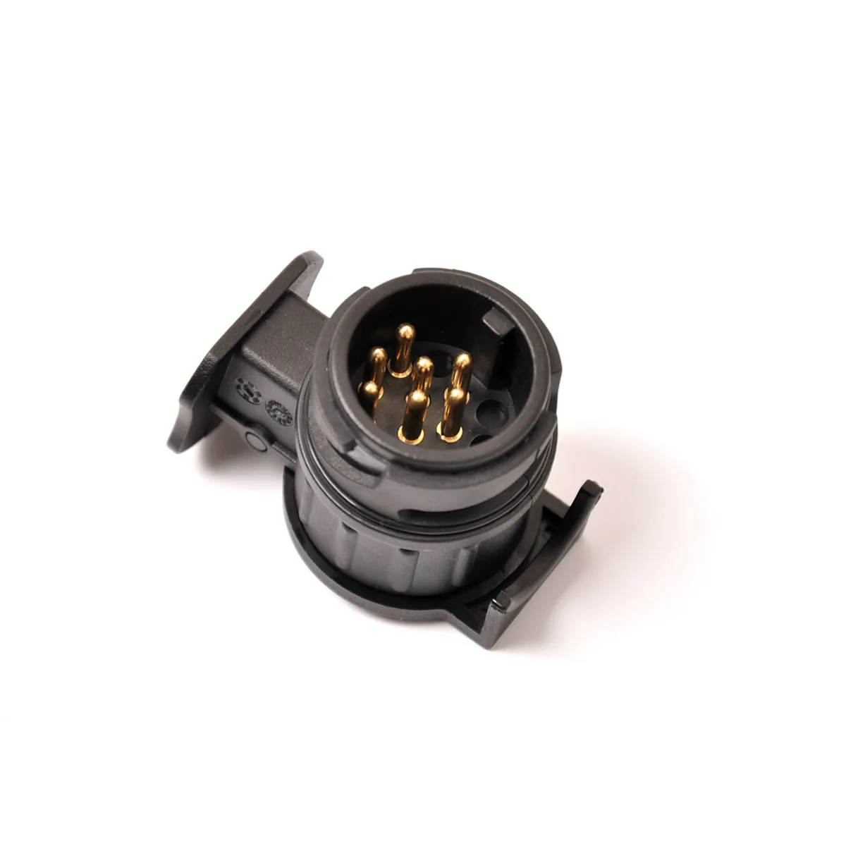 

13 To 7 Pin Trailer Adapter Trailer Wiring Connector 12v Adaptor Round Hole Trailer Plug Converter