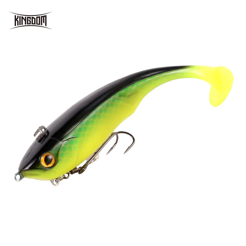  Kingdom Hot TSUNAMI Soft Baits Swim Shad Double Hook Fishing Lures 170mm 55g Good Action Saltwater 