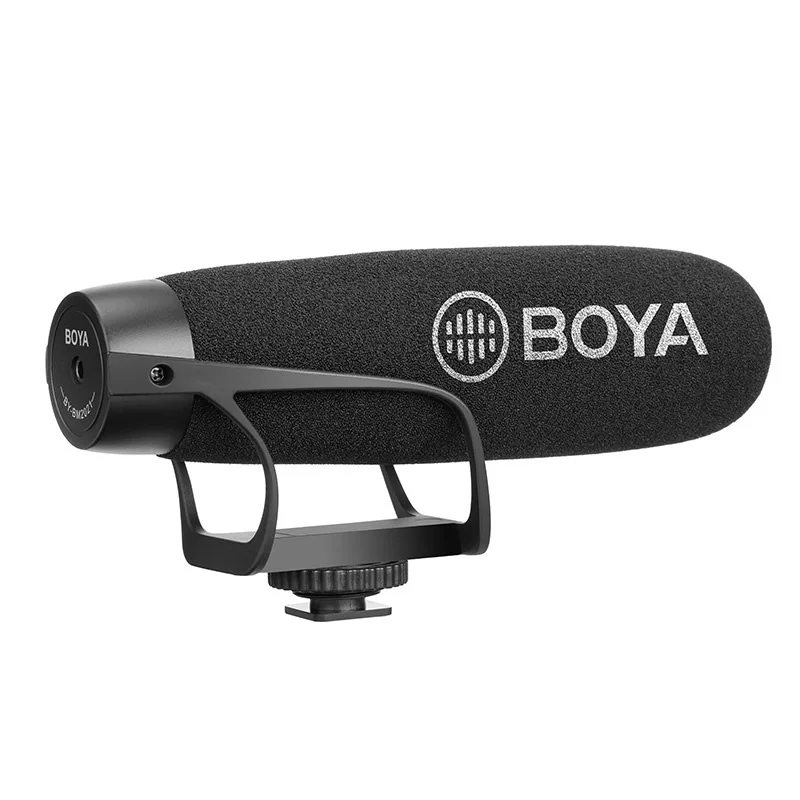 

BOYA Professional Photography Microphone with TRRS & TRS Connectors for IOS Android Smartphone DSLR Camera Camcorder PC