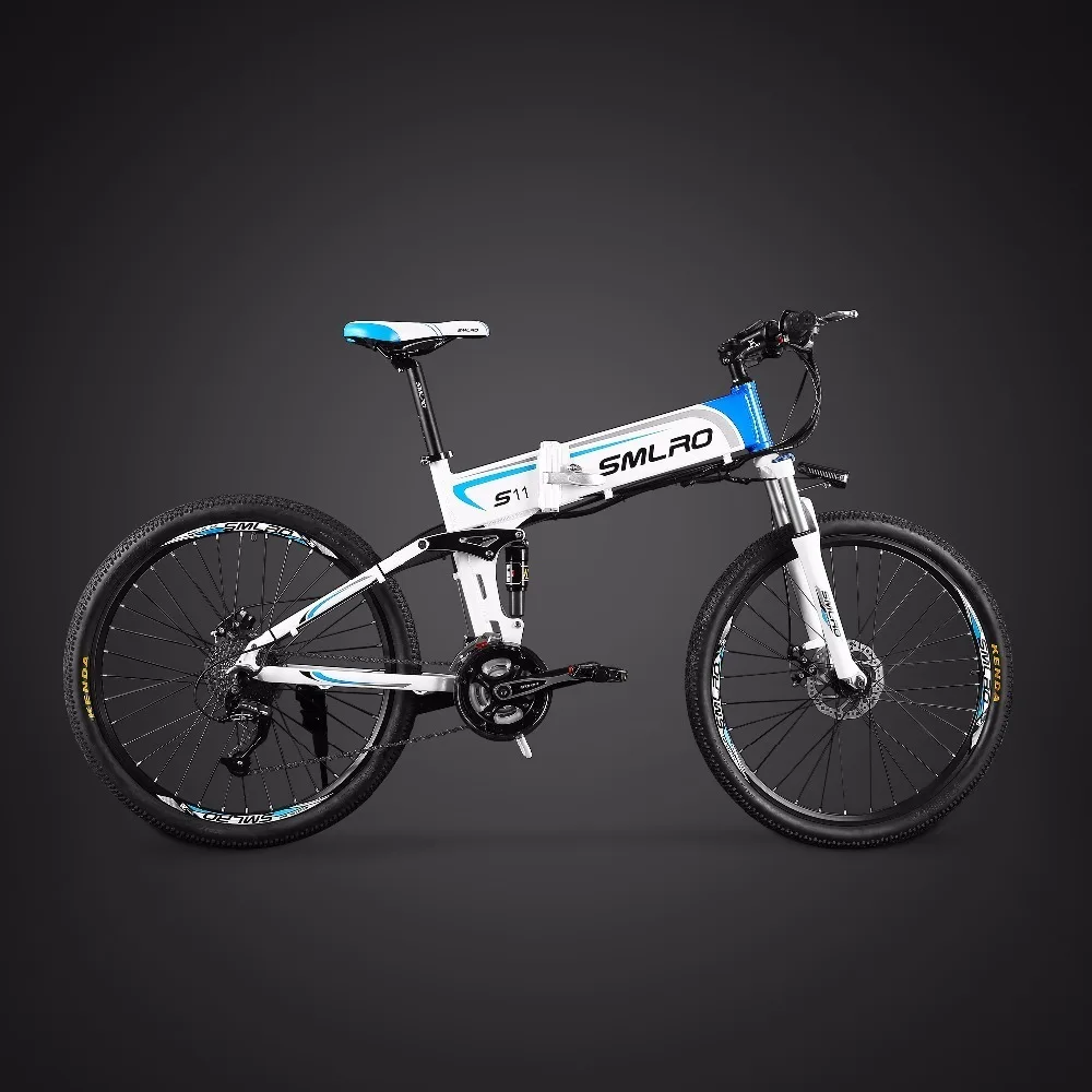 Bicicleta de Montaña eléctrica de 26 pulgadas, oculta de 48 v batería de litio, batería de bicicleta eléctrica de 350 w, en lugar de andar, Ebike