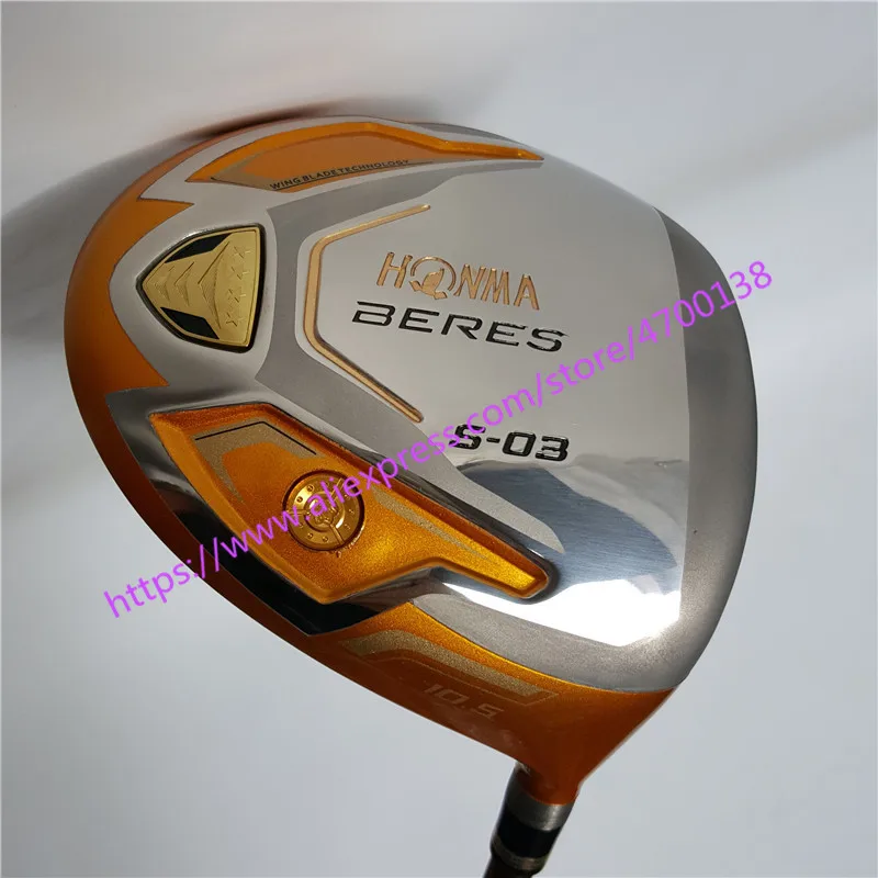 

New mens golf clubs S-03 golf driver 9.5 or 10.5 loft with graphite golf shaft R or S flex Driver clubs free shipping