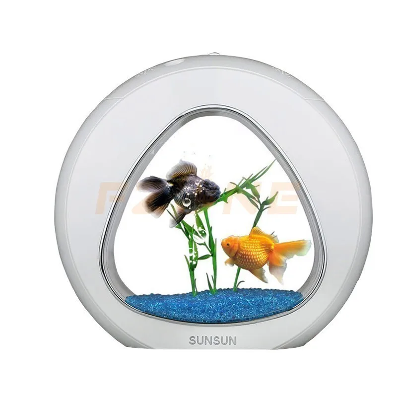 

110-220v 4L Ecology Aquarium Fish Tank Integration Filter LED Light System for Home Decoration